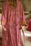 Noa Kimono Bodhi Flower Donkerroze