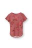 Tatum Short Sleeve Top Bodhi Flower Dark Pink
