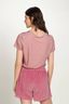 Tilly Top Korte Mouw Thousand Leaves Roze