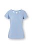 Tilly Top Korte Mouw Thousand Leaves Blauw