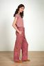 Belin Lange Broek Bodhi Flower Donkerroze