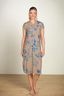 Dalia Short Sleeve Nightdress Marigold Blue