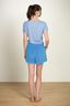 Bisou Korte Broek Velvet Blauw