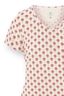 Toy Top Korte Mouw Jaipur Flower Wit/Roze