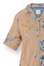 Flora Top Korte Mouw Marigold Blauw