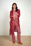 Belin Lange Broek Bodhi Flower Donkerroze