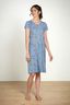 Daniela Nachthemd Korte Mouw Delhi Dreams Blauw