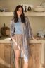 Naomi Kimono Ornamento Blue