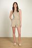 Bobi Korte Broek Little Sumo Stripe Zand