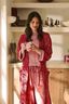 Nisha Kimono Namaste Rood