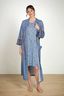 Daniela Nachthemd Korte Mouw Delhi Dreams Blauw