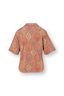 Flora Short Sleeve Top Ornamento Orange