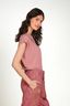 Tatum Top à Manches Courtes Little Sumo Stripe Rose