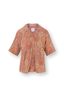 Flora Short Sleeve Top Ornamento Orange