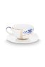 Set/2 Espresso Tasse & Untertasse Royal White 125ml