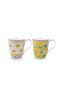 Set/2 Tasses Lily&Lotus Jaune 450ml