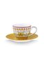 Tasse et Soucoupe à Expresso Lily&Lotus Moon Delight Jaune 120ml