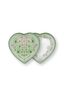 Set/2 Assiettes en Forme de Cœur Lily&Lotus Vert Clair 21.5cm