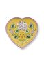 Set/2 Assiettes en Forme de Cœur Lily&Lotus Jaune 21.5cm
