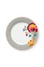 Assiette Plate Blooming Tales Bleu 26.5cm