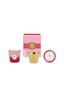 Tea for One Love Birds Medallion Rouge-Rose