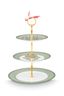 3/Layer Cake Stand Lily&Lotus Light Green