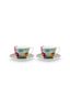 Set/2 Kop & Schotel Blooming Tales Fantasy Blauw 280ml