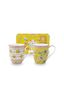 Set/2 Tasses Lily&Lotus Jaune 450ml