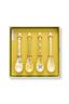 Set/4 Teelöffel Lily&Lotus Gelb