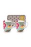 Set/2 Mokken Blooming Tales Fantasy Blauw 200ml