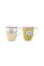 Set/2 Tasses Lily&Lotus Jaune 365ml