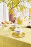 Set/2 Tasses et Soucoupes Lily&Lotus Tiles Jaune 300ml