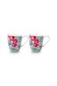 Set/2 Tasses Blooming Tales Fantasy Bleu 450ml