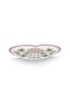 Set/2 Assiettes en Forme de Cœur Lily&Lotus Lilas 21.5cm