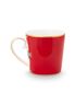 Set/2 Tassen Groß Love Birds Medallion Rot