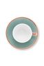 Set/2 Tasses et Soucoupes à Expresso Blooming Tales Bleu 120ml