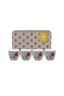 Set/4 Coquetiers Blooming Tales Fantasy Bleu