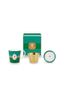 Tea for One Love Birds Medallion Emerald-Green