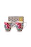 Set/2 Tasses Blooming Tales Fantasy Khaki 450ml