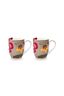 Set/2 Tasses Blooming Tales Fantasy Khaki 200ml