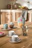 Set/2 Tasses et Soucoupes à Expresso Blooming Tales Khaki 120ml