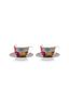 Set/2 Tasses et Soucoupes Blooming Tales Fantasy Khaki 300ml