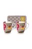Set/2 Tasses Blooming Tales Fantasy Khaki 200ml