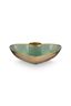 Set/2 Bougeoir Boule en Métal Cœur Vert