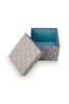 Set/2 Boîte Carré Blooming Tales Bleu-Khaki
