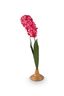 Déco Fleur Métal Rose 48cm