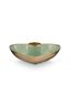 Set/2 Bougeoir Boule en Métal Cœur Vert