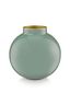 Vaas Metaal Midden Groen 17cm