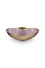 Set/2 Bougeoir Boule en Métal Cœur Lilas