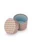 Set/3 Schachtel Rund Blooming Tales Blau-Khaki